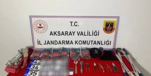 Aksaray’da JASAT’ın yakaladığı 7 milyonluk hırsız tutuklandı
