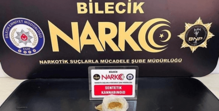 Bilecik'te adliye otoparkında hareketli dakikalar yaşandı