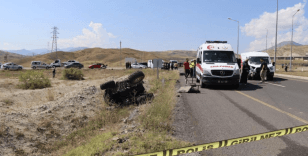 Erzurum'un Oltu ilçesinde feci trafik kazası