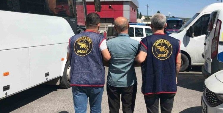 25 yıl hapis cezası ile aranan kasten öldürme zanlısı JASAT’a yakalandı
