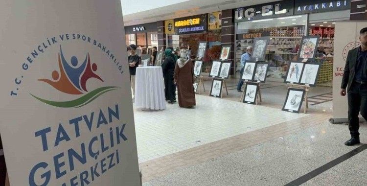 Tatvan’da “resim sergisi” açıldı
