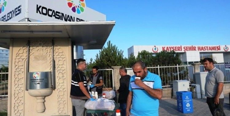 Kocasinan, ikram çeşmesiyle Kayserililerin gönüllerini fethediyor
