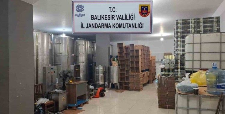 Balıkesir’de yaklaşık 20 ton sahte zeytinyağı ele geçirildi
