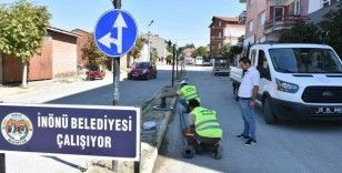 İnönü’de sokaklar ışıl ışıl oluyor
