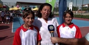 Minik sporcu ve velilerden Ulusal 12 Yaş Hafta Sonu Tenis Turnuvası’na tam not
