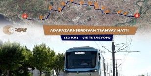 Sakarya’da raylı sistemin ilk etabı için proje başlıyor
