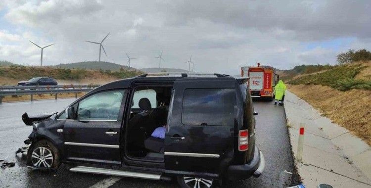 Susurluk’ta trafik kazasında 3 kişi yaralandı
