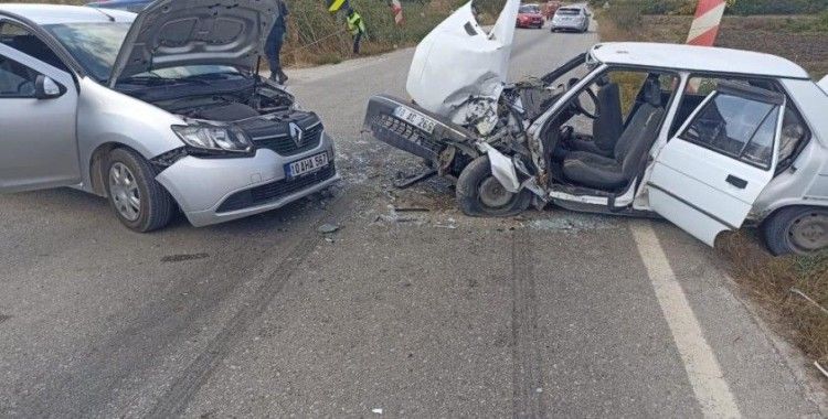 Savaştepe'de zincirleme trafik kazası; 3 yaralı