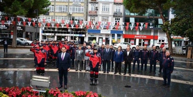 Başkan Doğan: “İtfaiyenin yaptığı hizmet her türlü takdirin ötesinde”
