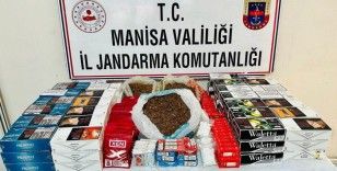 Manisa’da 42 bin makaron ele geçirildi
