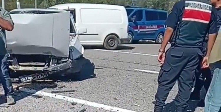 Zonguldak’ta trafik kazası; 5 yaralı
