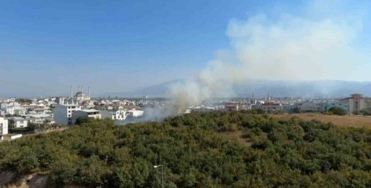 Bursa’da çocukların torpille eğlencesi yangına neden oldu
