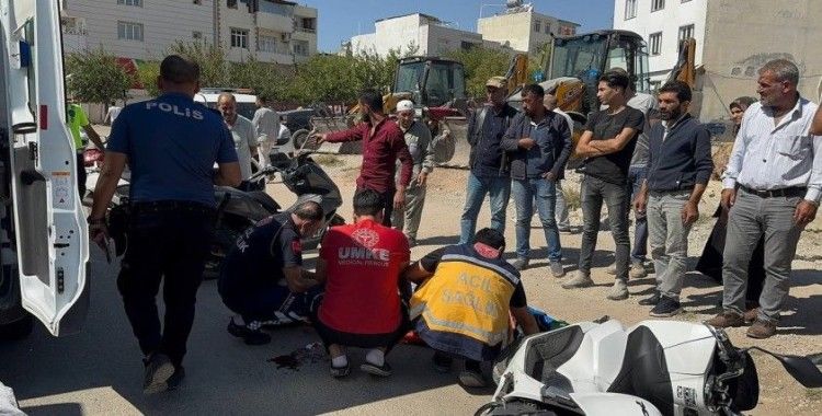 Kilis’te 2 motosiklet çarpıştı: 2 yaralı
