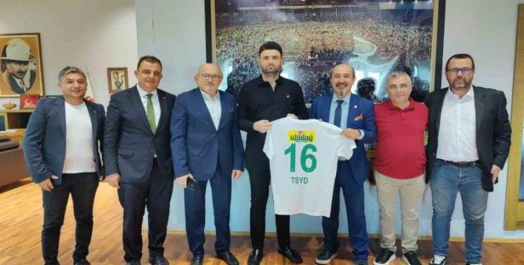 TSYD Bursa Şubesi’nden Bursaspor’a ziyaret
