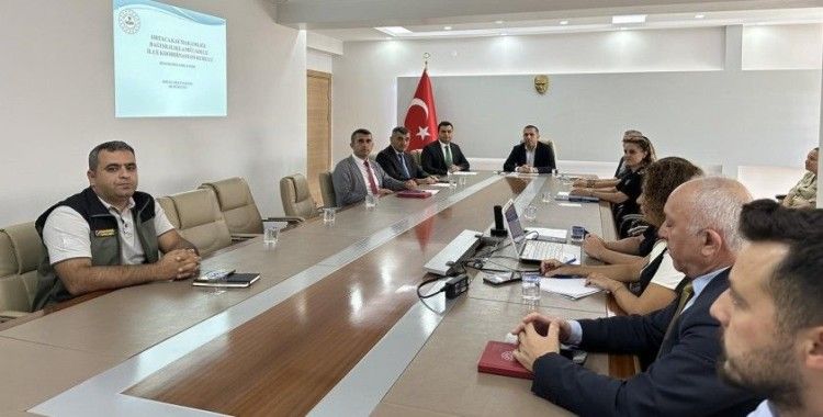 Ortaca’da koordinasyon toplantısı yapıldı
