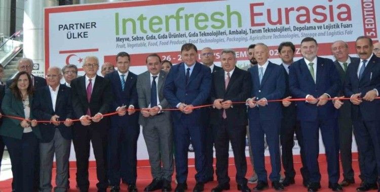 Interfresh Eurasia Fuarı İzmir’de açıldı
