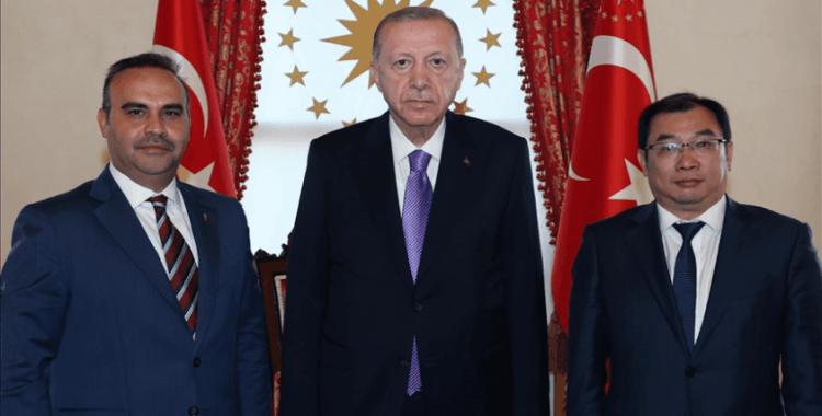 Cumhurbaşkanı Erdoğan, Chery International Başkanı Zhang Guibing'i kabul etti