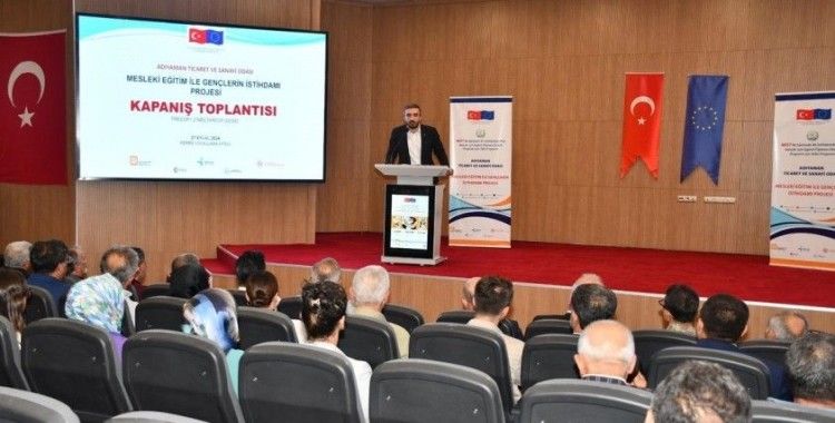 ‘Mesleki eğitimle gençlerin istihdamı’ projesinin kapanış toplantısı yapıldı
