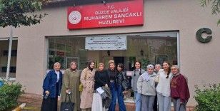 Üniversiteliler huzur evi sakinleriyle eğlenceli anlar geçirdi
