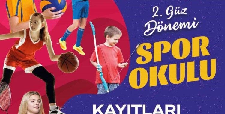 Spor AŞ’nin 2’inci güz dönemi spor okulu kayıtları başladı
