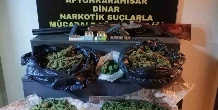 Bağ evinde 1 kilo 662 gram skankla yakalanan şahıs tutuklandı
