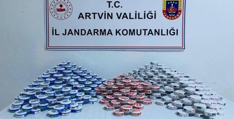 Artvin’de kaçak sigara ve içki operasyonu
