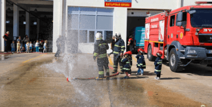 Diyarbakır İtfaiyesinden 50 bin öğrenciye yangın eğitimi