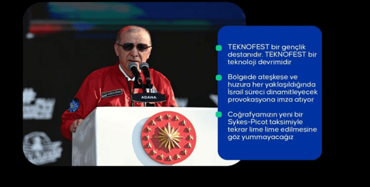 Cumhurbaşkanı Erdoğan: Bize savunma sanayii teknolojisi ürünü vermeyen ülkelere ihracat yapar hale geldik