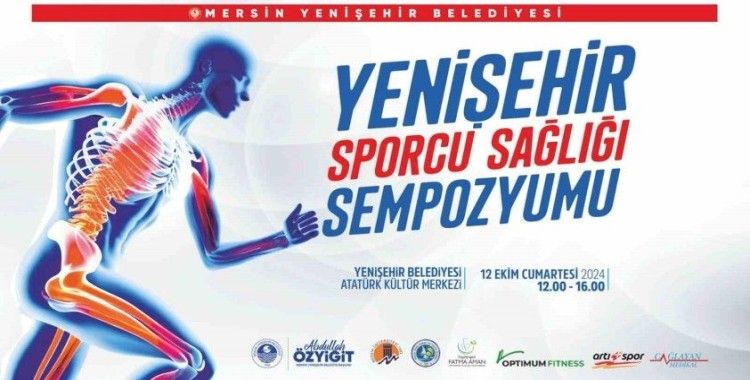 Mersin’de sporcu sağlığı sempozyumu düzenleniyor
