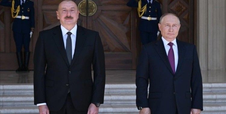 Rusya Devlet Başkanı Putin, Azerbaycan Cumhurbaşkanı Aliyev ile görüştü