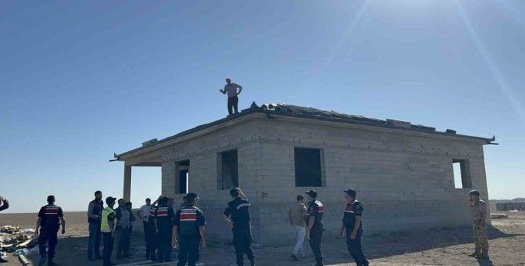 Aksaray’da kaçak yapılaşmada olaylı yıkım
