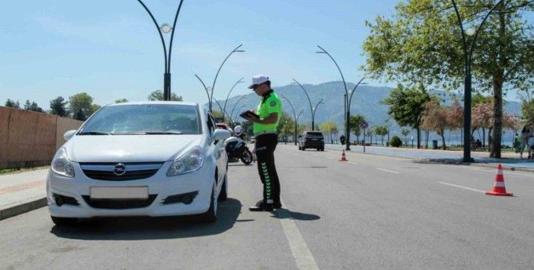 Ordu’da bir haftada 15 binden fazla araç ve sürücüsü denetlendi
