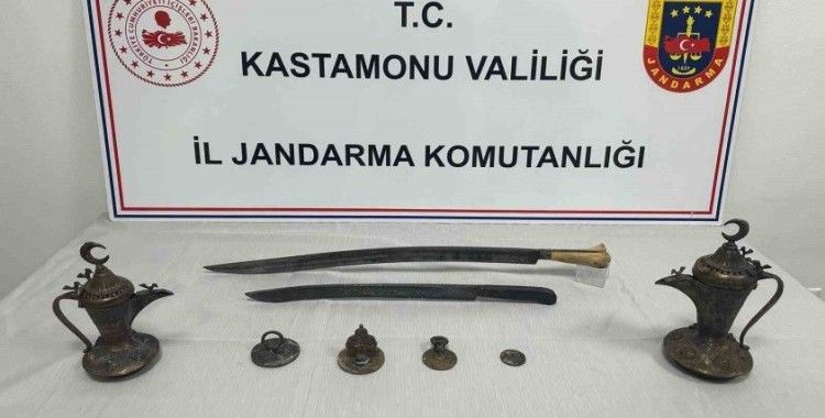 Kastamonu’da tarihi eser operasyonu
