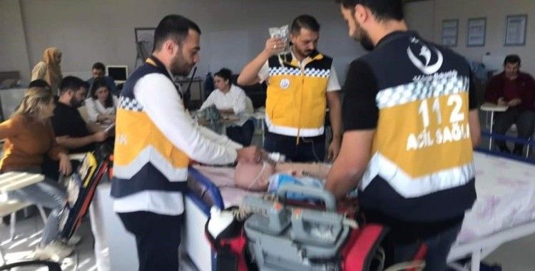 Elazığ’da ambulans servisi çalışanlarına eğitim
