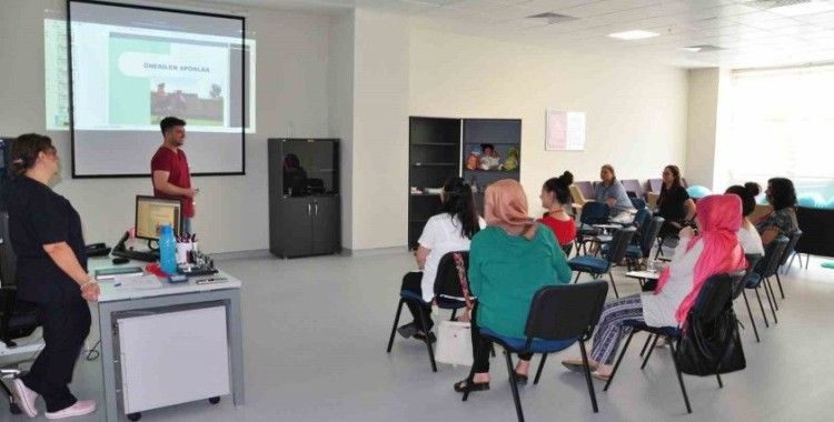 Sağlık Müdürü Uzm Dr. Karaca "Gebe Okulu"nu anlattı
