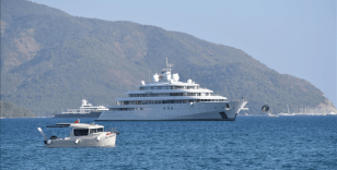 Mega yat 'Golden Odyssey' Marmaris'te demirledi