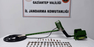 Gaziantep'te 61 adet tarihi eser niteliğinde sikke ele geçirildi