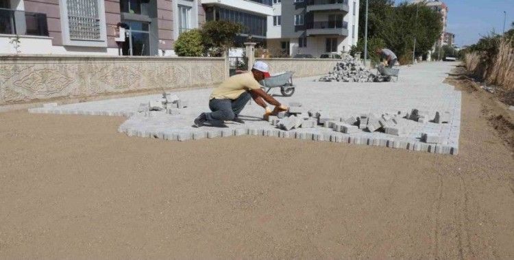 Nazilli’de yol çalışmaları sürüyor
