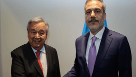 Dışişleri Bakanı Fidan, BM Genel Sekreteri Guterres ile görüştü