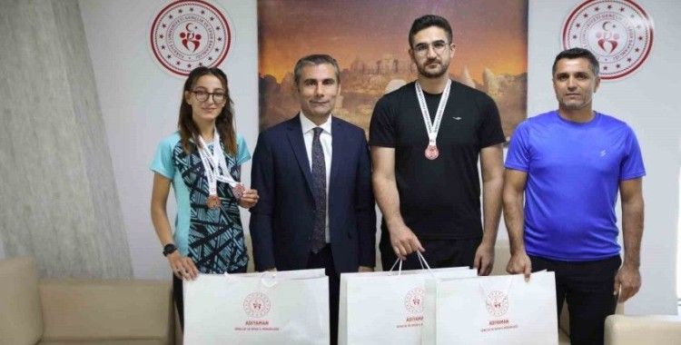 Adıyamanlı sporcular dereceyle döndü
