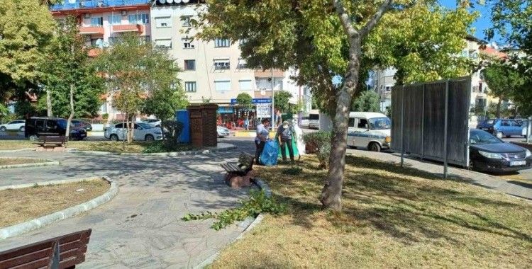 Nazilli’de yeşil alan çalışmalarına hız verildi
