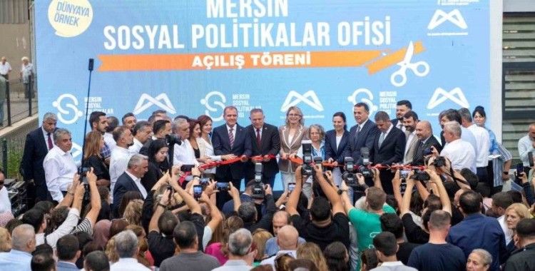 Mersin Sosyal Politikalar Ofisi açıldı
