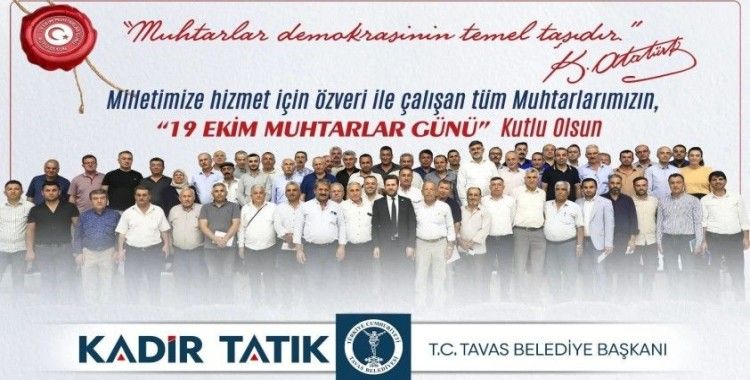 Başkan Tatık’tan Muharlar Günü açıklaması
