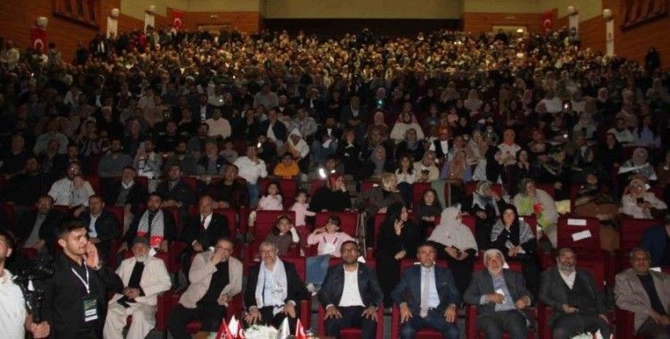 Filistin şehitleri Kayseri’de anıldı
