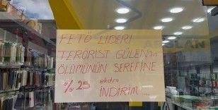 İznik’te Esnaf, Fethullah Gülen’in ölümüne özel indirim başlattı
