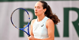 Milli tenisçi Zeynep Sönmez, Japonya'daki WTA turnuvasında ikinci tura yükseldi