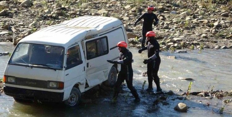 Bartın’da gerçeğini aratmayan afet tatbikatı
