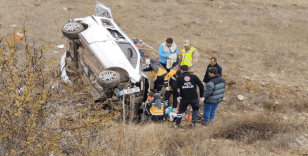 Refahiye'de trafik kazası: 4 yaralı