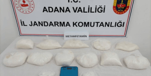 10 kilo 244 gram metanfetamin ele geçirildi