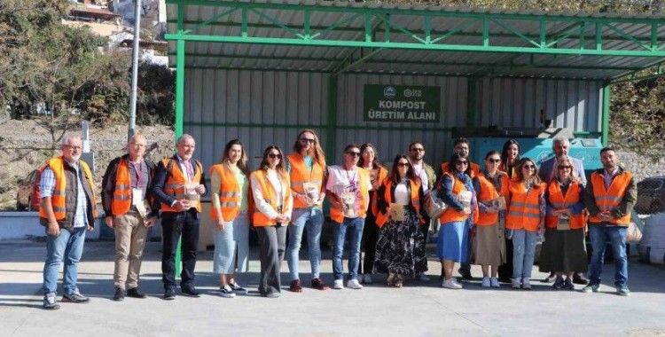 Söke Belediyesi, Avrupa’dan gelen konuklara geri dönüşümü anlattı
